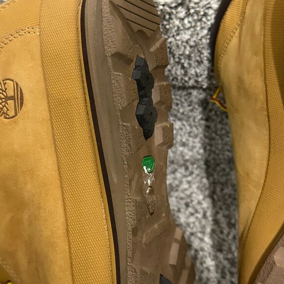 TIMBERLAND Wheat Color Work Boots Sneaker Shoes - Size 12 - Picture 8 of 10